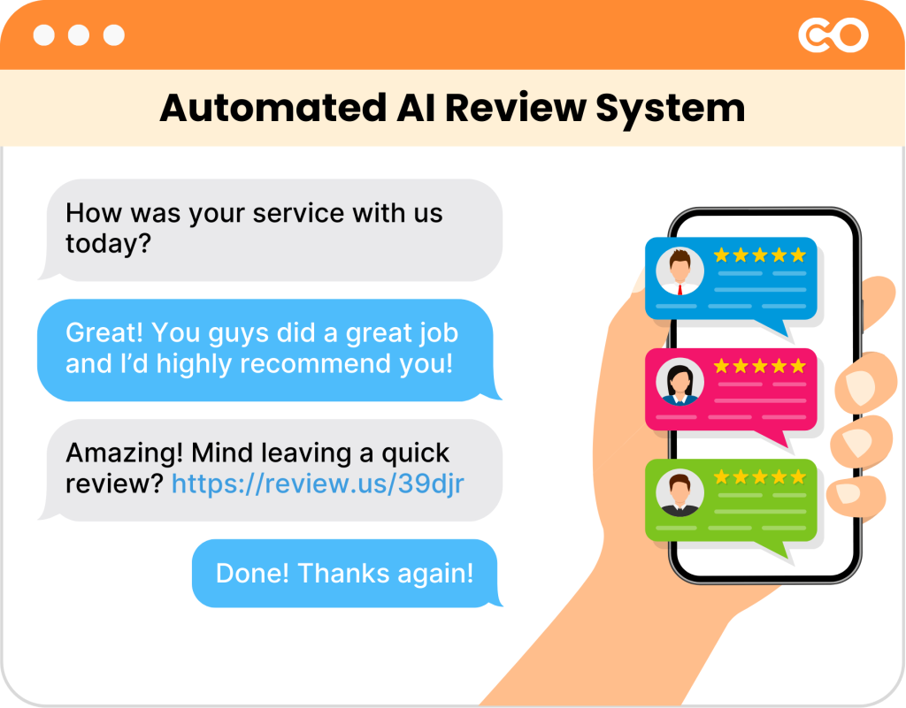 Get more 5-star reviews on autopilot